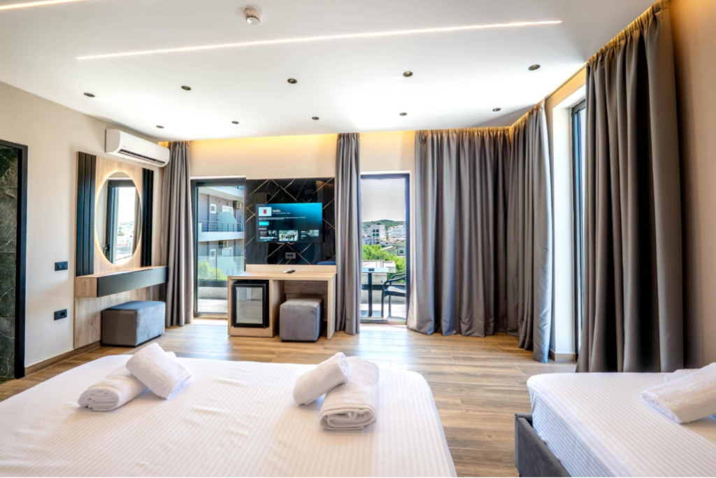 Newly Completed Luxury Hotel for Sale in Ksamil | 10 Guest Rooms | €1,300,000