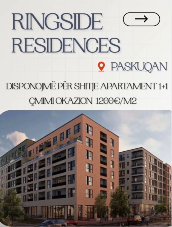 APARTAMENT 1+1 Paskuqan