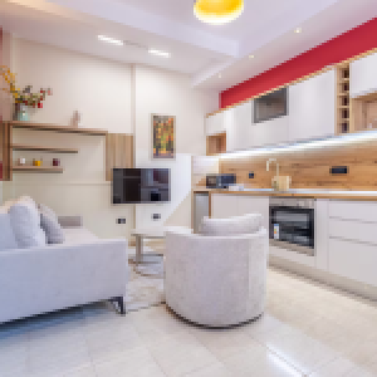 Furnished 1+1 Apartment for Rent in a Private Villa, Tirana