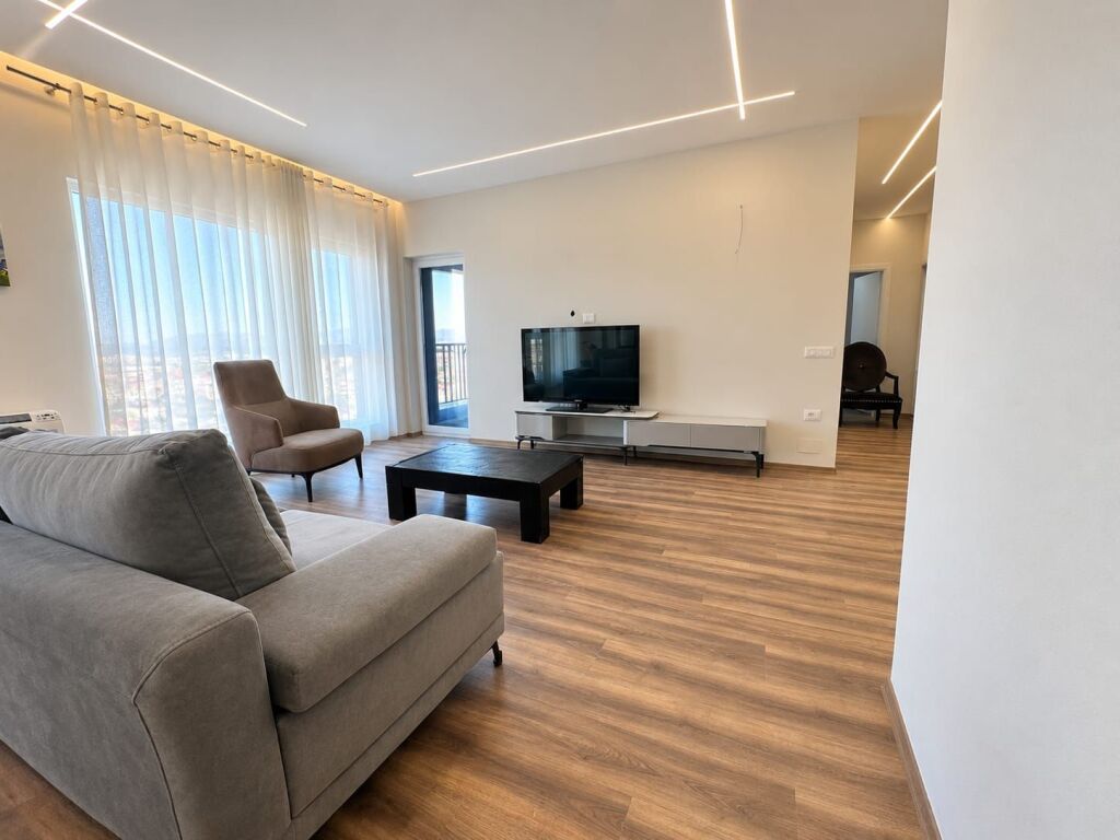 # IN AFFITTO: 2+1 + 2 Bagni 📍Nuovo Boulevard (Avid Residence – Via Jordan Misja) – 65.000 Lekë/Mese – Edificio Nuovo – 6° Piano – 100 m² || Zona Favorevole