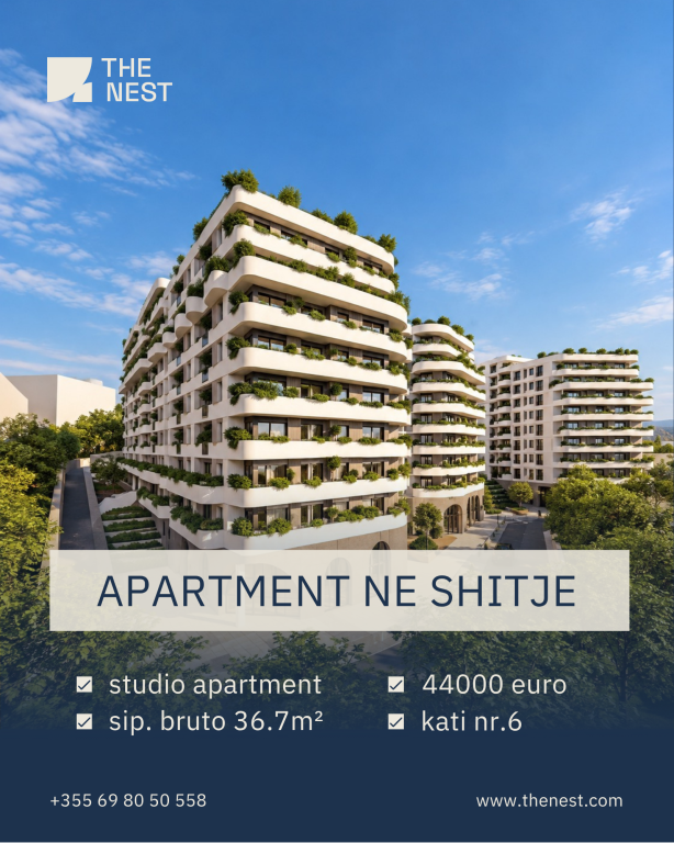 TN0046 |  STUDIO AP.  PËR SHITJE TEK ALUNA R. PASKUQAN