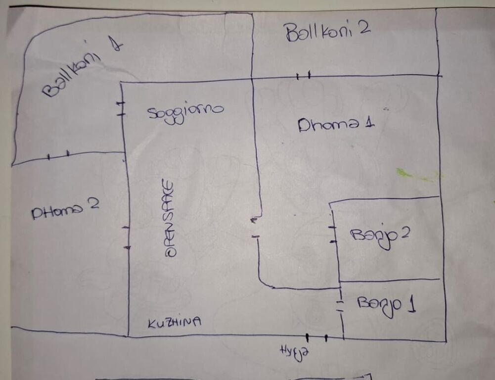 Apartament 2+1 te Kopshti Botanik, pranë Conad