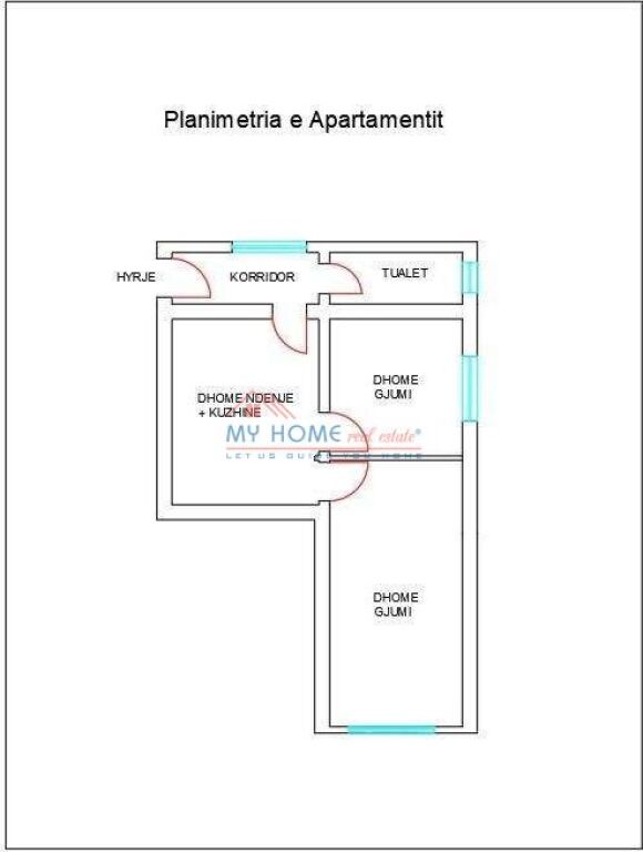 Appartamento 2+1 in vendita a Varri Bamit a Tirana