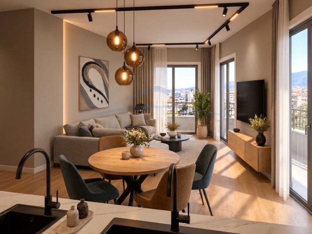 Affitto, appartamento 1+1 con veranda, Don Bosko, Tirana .
