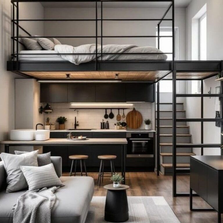 🏡✨ FOR SALE LOFT-TYPE 1+1 APARTMENT | MID­DAL RESIDENCE ✨