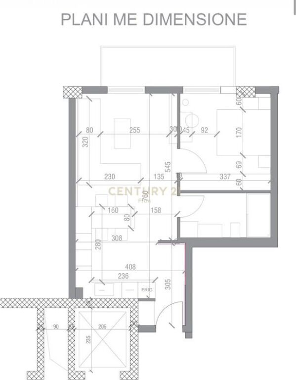 APARTAMENTE NË SHITJE – PORTA E RE, TIRANË