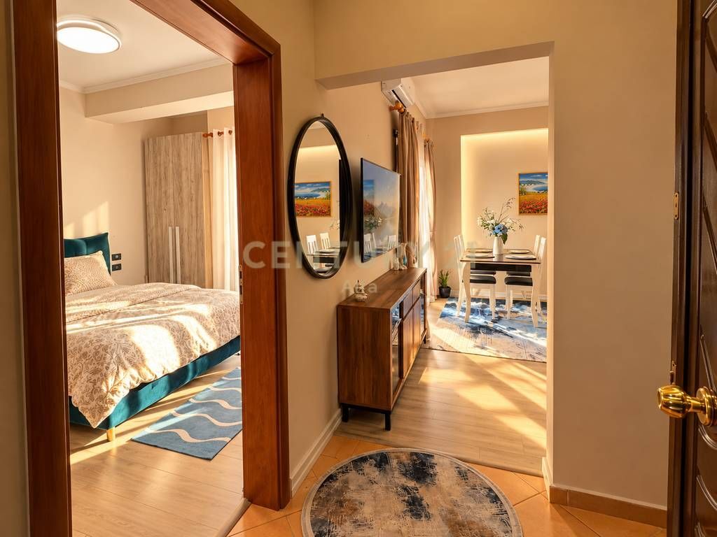 1+1 Apartment + Parking Space for sale in Lungomare,Vlore