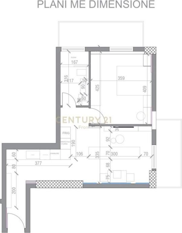 APARTAMENTE NË SHITJE – PORTA E RE, TIRANË