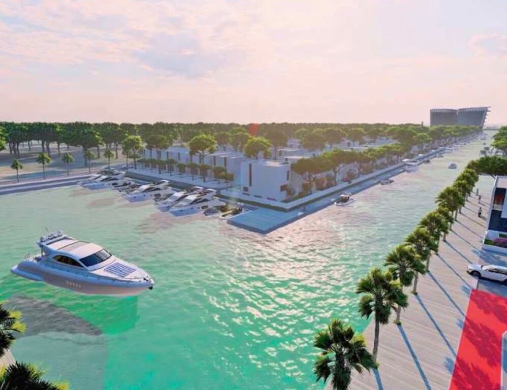 VILË 3-KATËSHE ME PISHINË PËR SHITJE TE TURQUOISE MARINA ID 5826