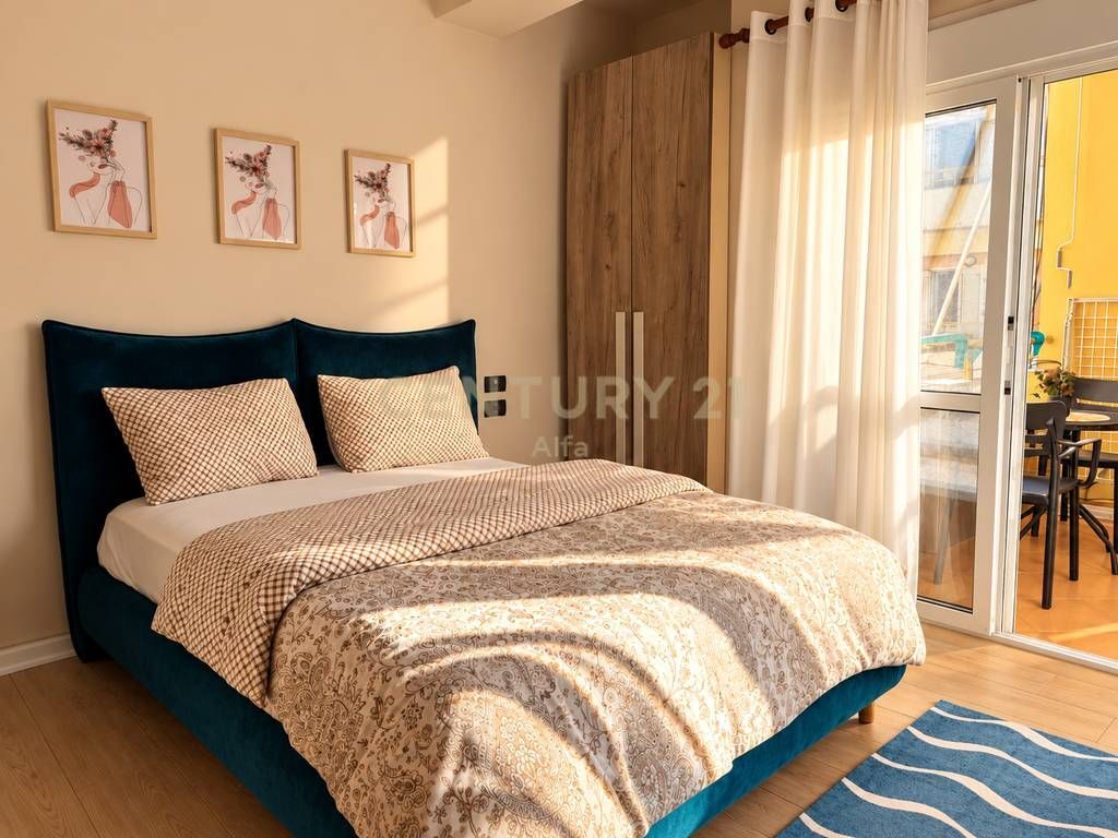 1+1 Apartment + Parking Space for sale in Lungomare,Vlore