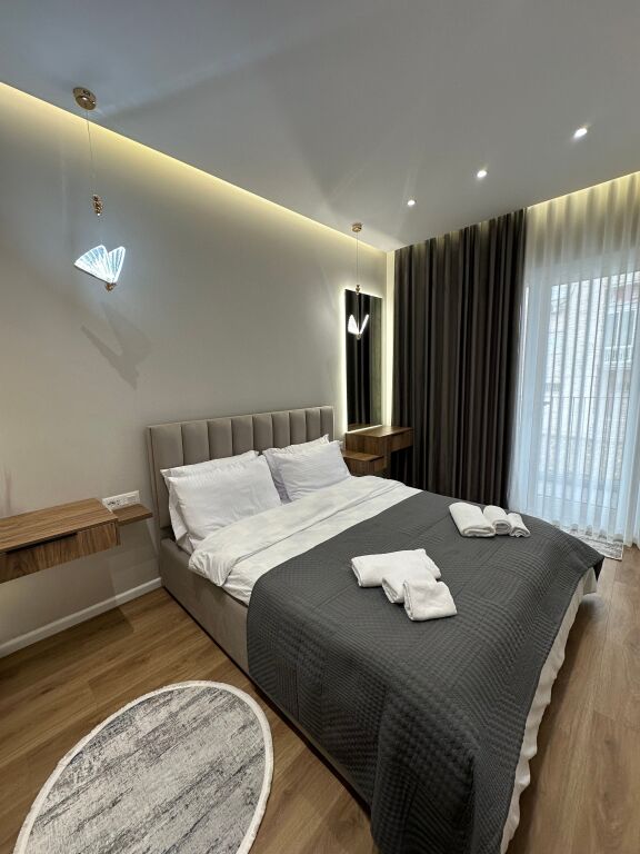 Apartament 1+1 me qera Rezidenca OxA Fresk (Rr. Dalip Topi) 45.000 Leke. Lirohet datë 24 Nëntor.