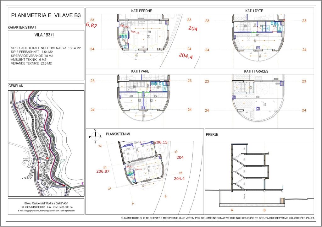 Vilë 3+1 Swan Lake Residence B3.1 | 405,000 €