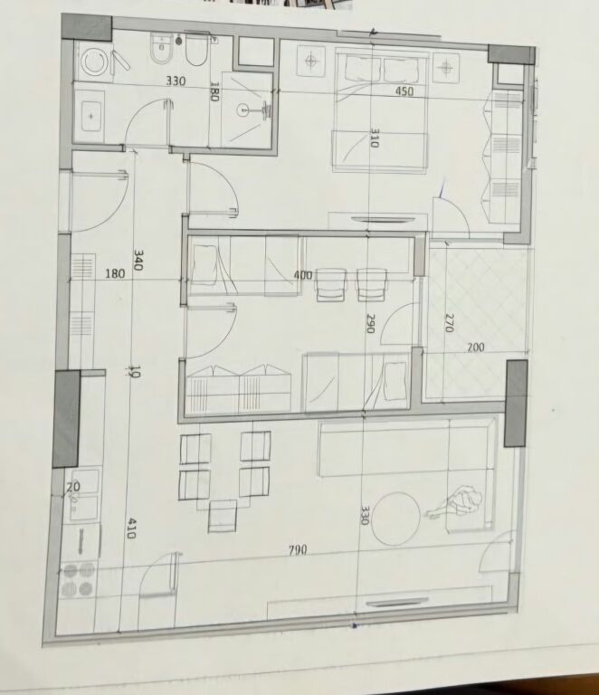 Shitet apartament 2+1 tek Rezidenca Venatino 4 , Kamez , Institut .