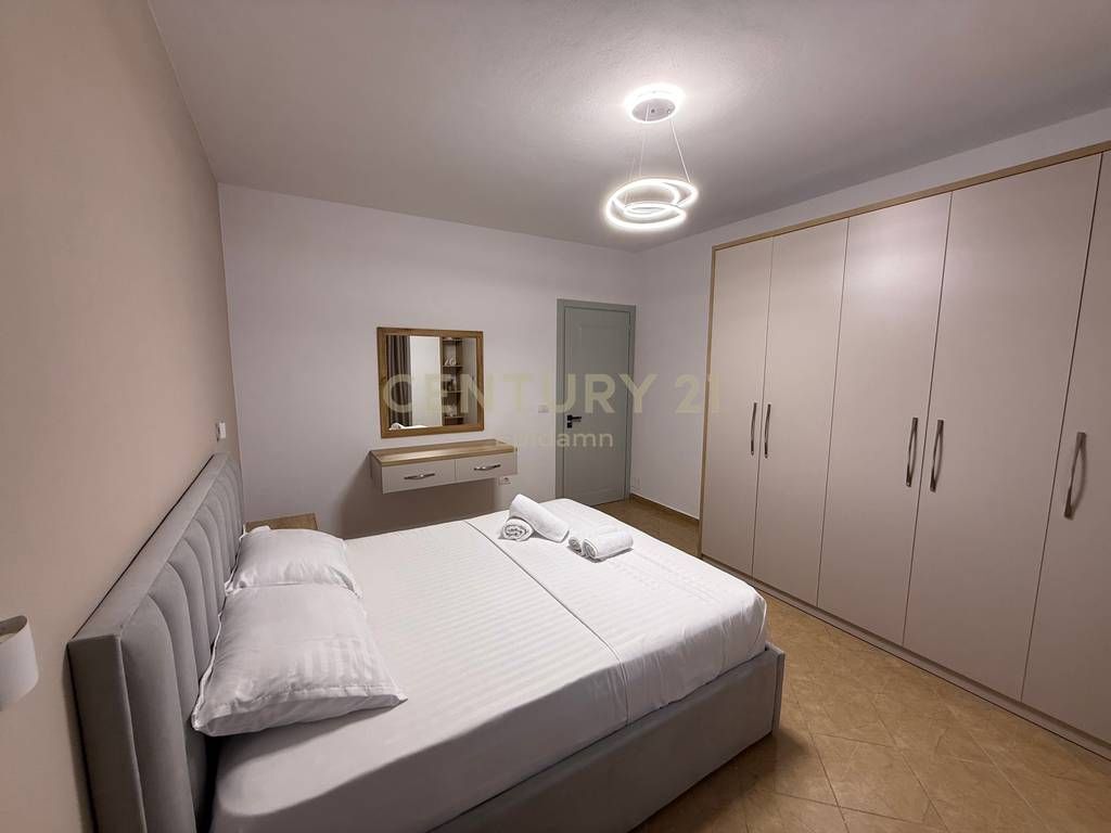 Apartament 1+1 me Pamje Deti per Qera ne Plazh, Iliria!
