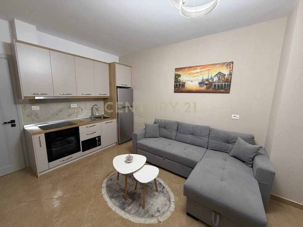 Apartament 1+1 me Pamje Deti per Qera ne Plazh, Iliria!