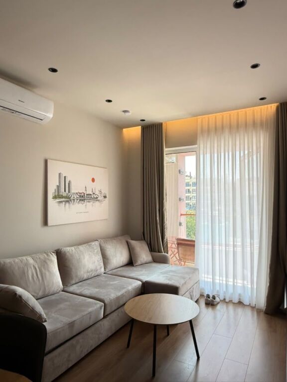 🏢In the Ali Demi area, Kadiu Residence apartment 1+1 is for rent, furnished. 50,000Leke