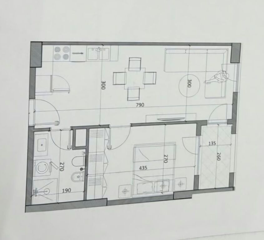 Occasione! Appartamento 1+1 in vendita a Kamëz!