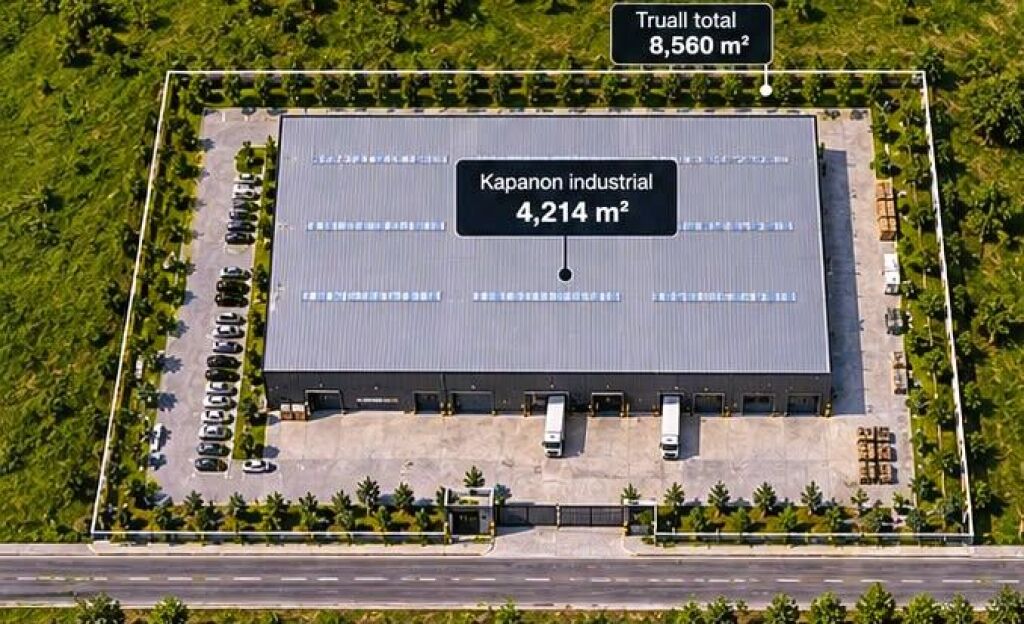 🏭 **CAPANNONE INDUSTRIALE IN VENDITA – VORË**