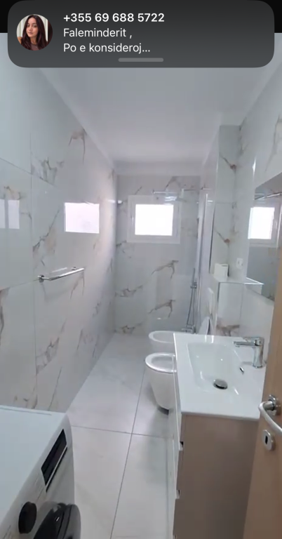 Apartament 1+1 per qera prane Ambasades Amerikane  Tirane !