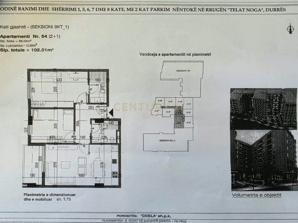 EXLUSIVE! Shitet Apartament 2+1 me Pamje nga Spitali tek West Residence, Durres! Mundesi Pagese me Keste !
