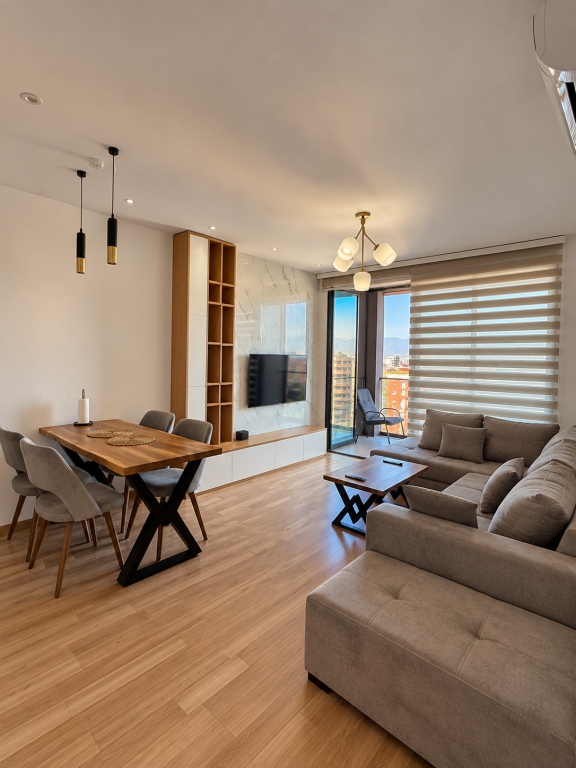 For rent, 1+1 apartment, Future Home Residence, New Ring Road, Tirana.