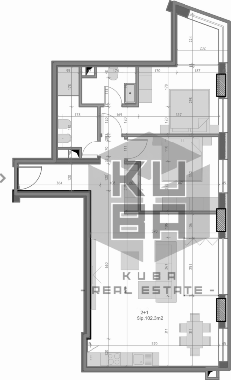 Apartament 2+1+2 pranë 📍Kryëzimi i Farmacisë 10.  240'000€ i negociueshëm