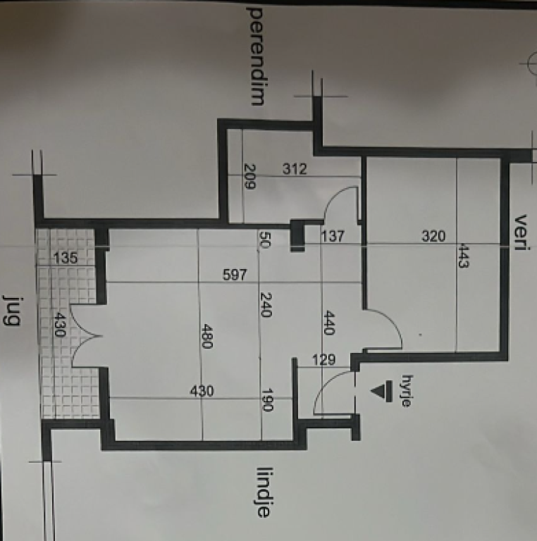 Appartamento 1+1 in Vendita, Via 5 Maji, Tirana