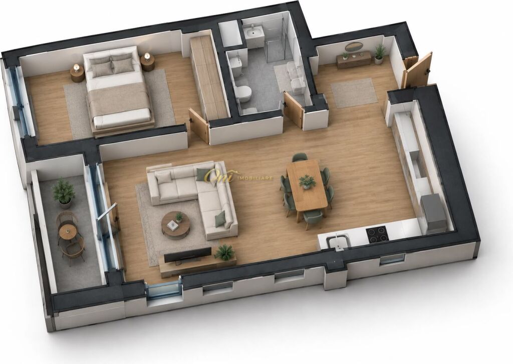 PASKUQAN SHITET APARTAMENT 1+1