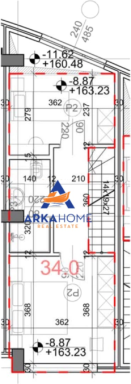 DUPLEX 2+1+BALCONY FOR SALE "KODRA E DIELLIT 2" 148.138 EURO
