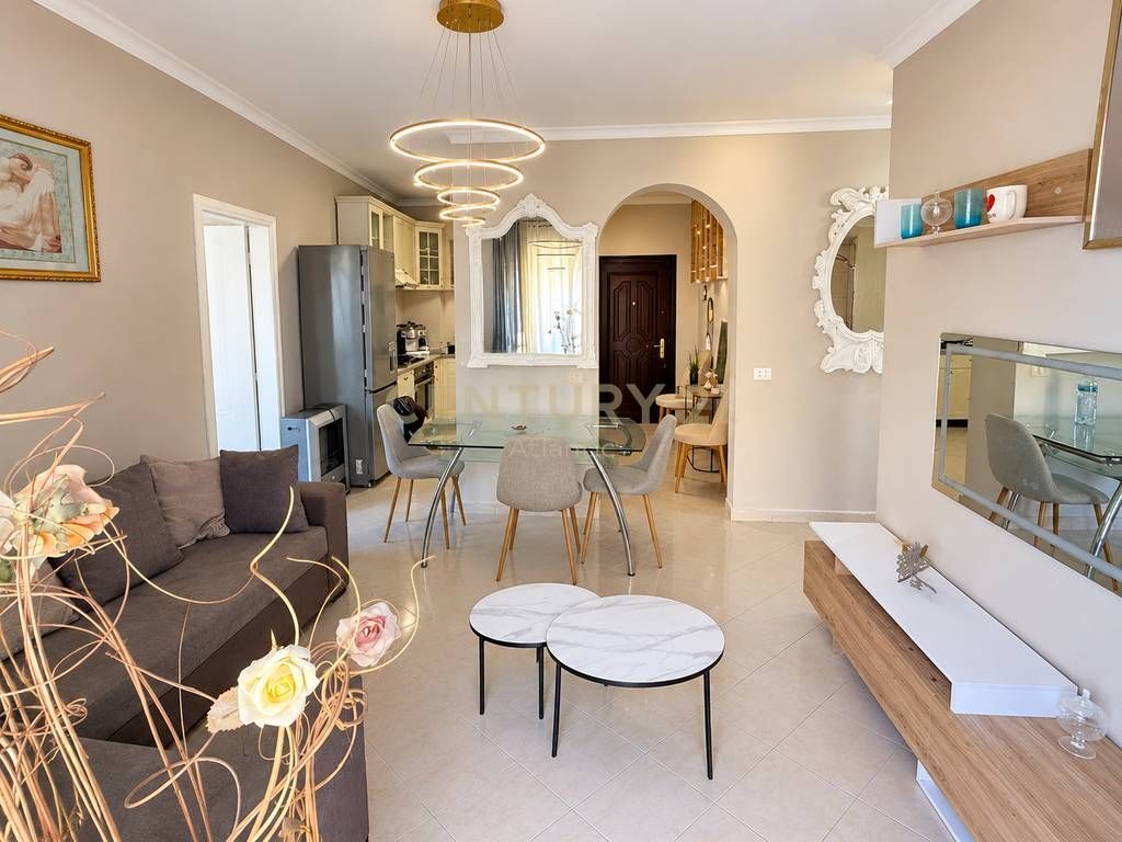 1+1 Apartment for Sale with Two Balconies at the Colosseum 📌Shkëmbi i Kavajës 80,000