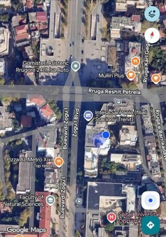 ME QERA APARTAMENT 2+1 (i pabanuar) - STACIONI I TRENIT , TIRANE