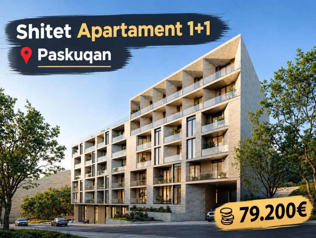 Shitet Apartament 1+1