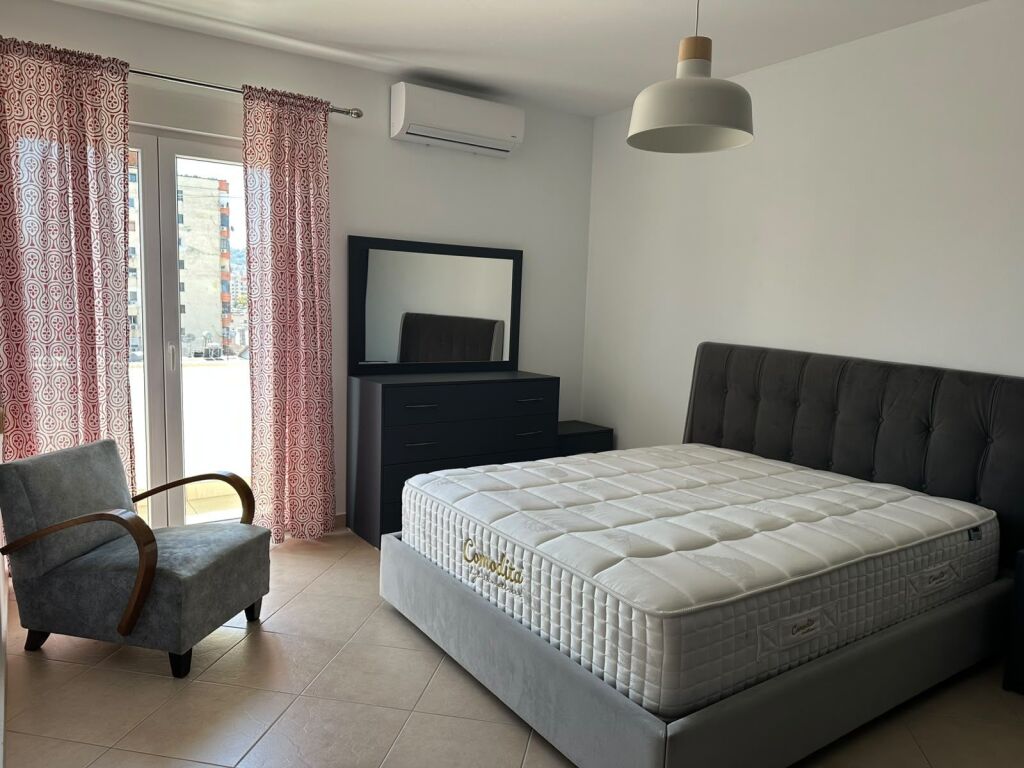 1+1 apartment for rent at Magnet Complex, Former Bus Park, Kavaja Street, 21 Dhjetori, Former Aviation Field.
