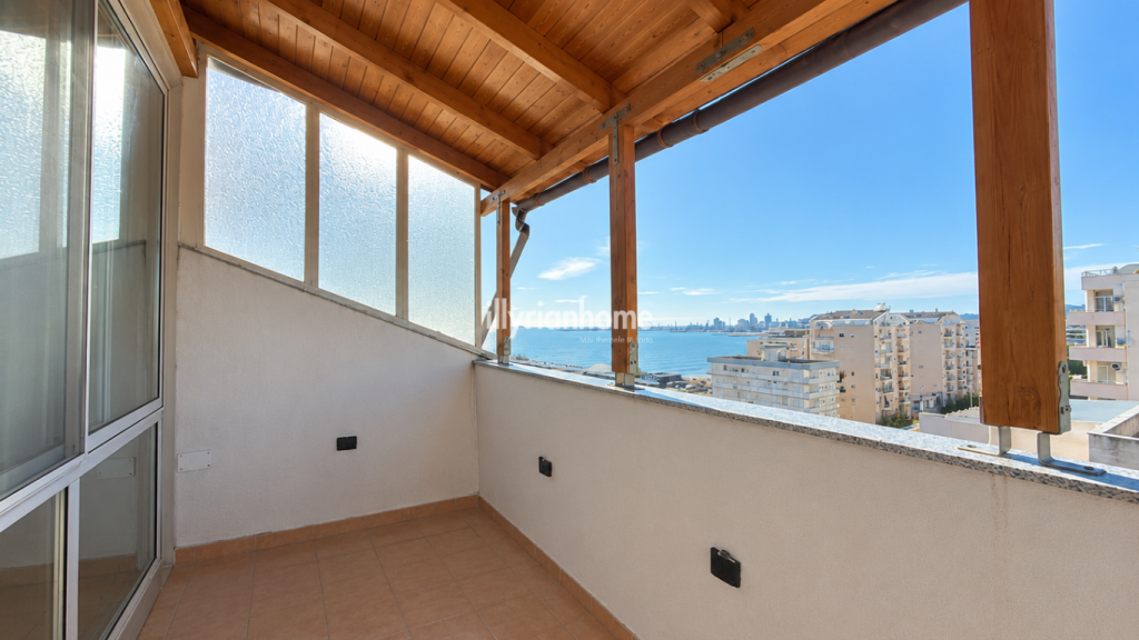 EXCLUSIVE | 1+1 APARTMENT FOR RENT WITH SEA VIEW – RROTA E KUQE, DURRËS