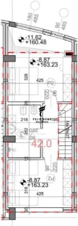 VENDESI APPARTAMENTO DUPLEX 2+1+2 KODRA E DIELLIT 2, 209.851 EURO FH-99528
