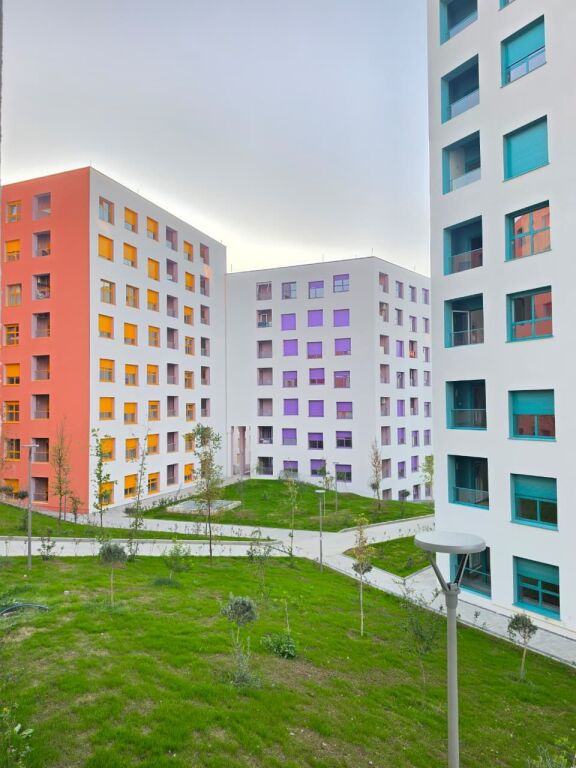 # FOR RENT: 2+1 + 2 Bathrooms &amp; 2 Balconies 📍Kadiu Residence – Ali Demi | 100% Brand New | 96 m² | 2nd Floor (Building 2026) Everything Brand New | 55,000 ALL/Month ✨