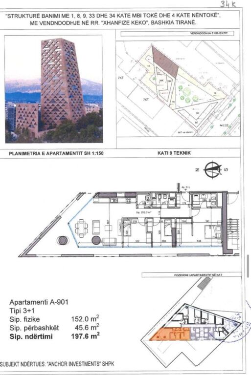 shitet apartament ne Porcelan Okazion