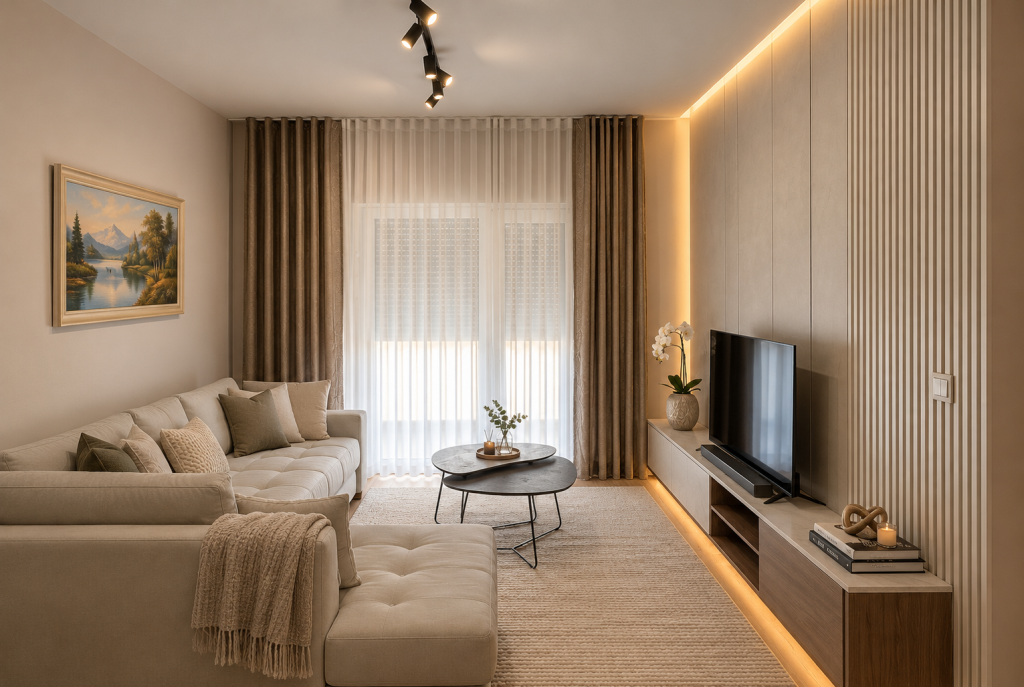 Rent, 1+1 apartment + balcony, New Bazaar, 70,000 Lek