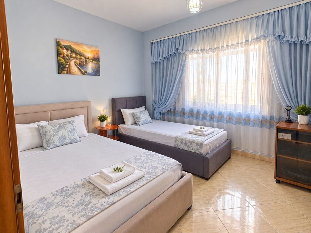 EXCLUSIVE - 2+1 APARTMENT WITH SIDE SEA VIEW | Lungomare,Vlore