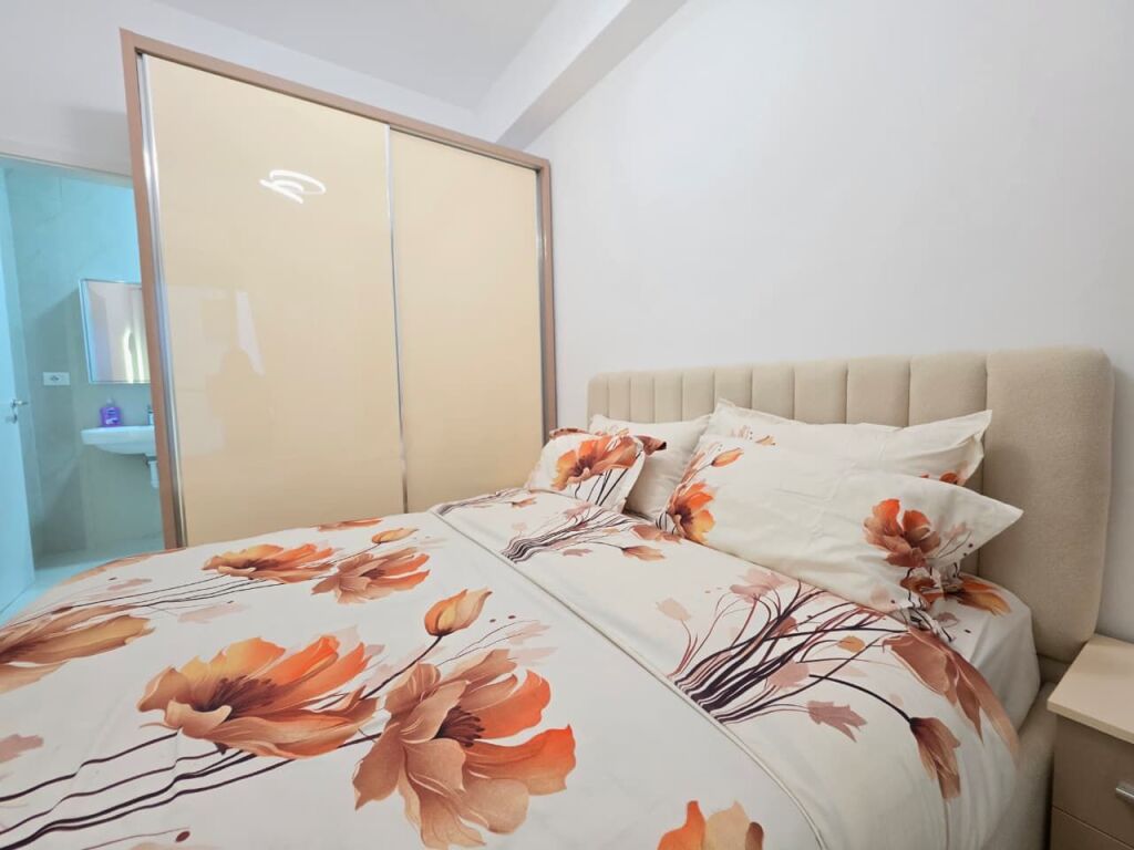# FOR RENT: 2+1 + 2 Bathrooms &amp; 2 Balconies 📍Kadiu Residence – Ali Demi | 100% Brand New | 96 m² | 2nd Floor (Building 2026) Everything Brand New | 55,000 ALL/Month ✨