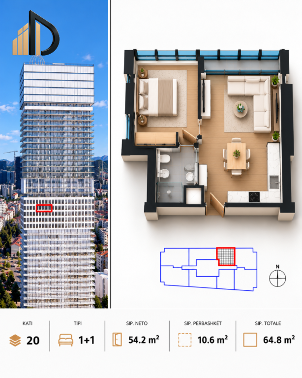 🏢 APARTAMENTE PËR SHITJE- SUNMOONSTAR, Rruga "Asim Vokshi".