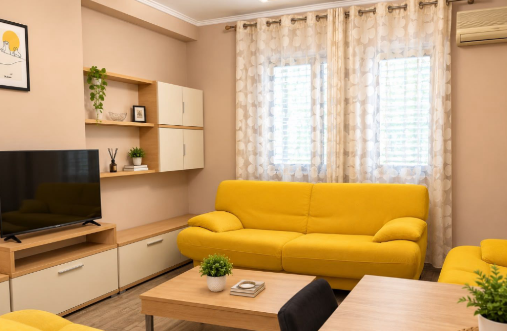 Appartamento 2+1 in affitto a 21 Dhjetori Tirana