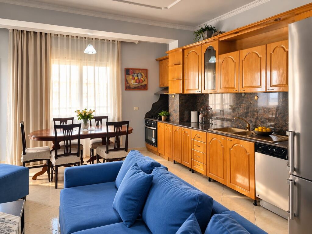 EXCLUSIVE - 2+1 APARTMENT WITH SIDE SEA VIEW | Lungomare,Vlore