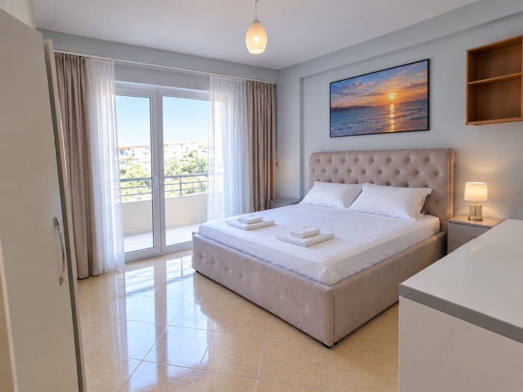 EXCLUSIVE - 2+1 APARTMENT WITH SIDE SEA VIEW | Lungomare,Vlore