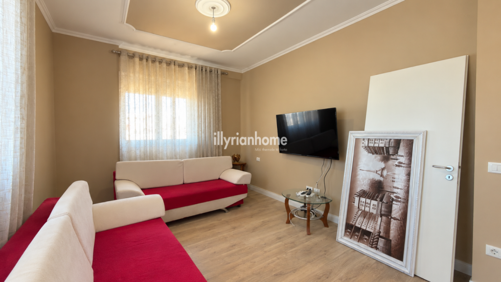 EXCLUSIVE | 1+1 APARTMENT FOR RENT WITH SEA VIEW – RROTA E KUQE, DURRËS