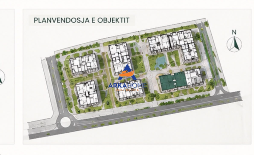 OKAZION!!! SHITET APARTAMENT 1+1 "RIVER PARK, UNAZA E RE" 82100 EURO