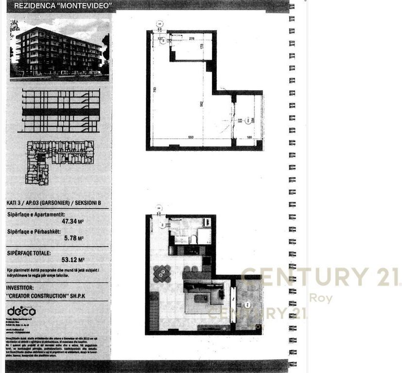 STUDIO FOR SALE AT MONTEVIDEO RESIDENCE IN MALI ROBIT!