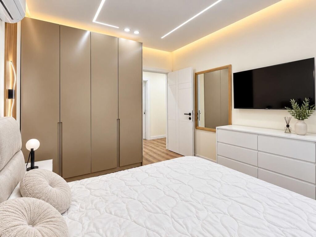 🏢Via Dritan Hoxha, affittasi appartamento 2+1 con posto auto, arredato, 1.000 Euro (Lordo)