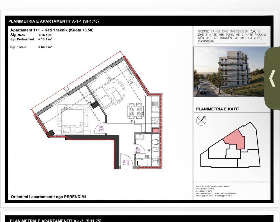 For sale, 1+1 apartment, Aluna Complex, Paskuqan