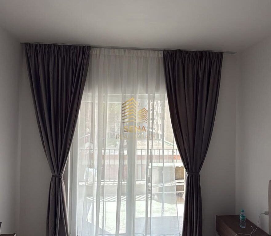 For rent, 1+1+balcony apartment, Aura Complex, 60,000 Lek/month